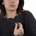 Колье из серебра