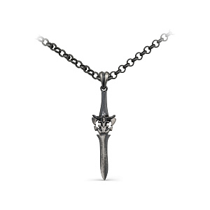 Колье из серебра