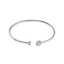 Браслет из белого золота с бриллиантами