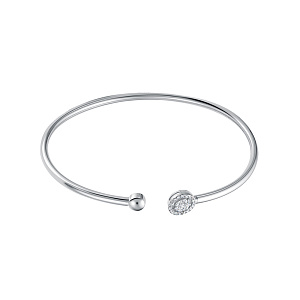 Браслет из белого золота с бриллиантами