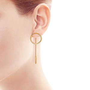 Серьги Пусеты