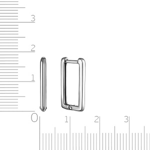 Серьги из серебра