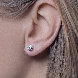 Серьги Пусеты