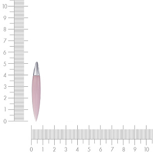Подвеска из серебра с стеклом