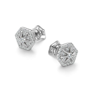 Серьги Пусеты