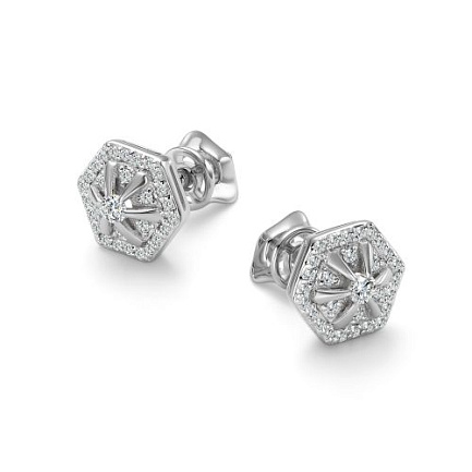 Серьги Пусеты