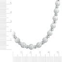 Браслет декоративный из серебра