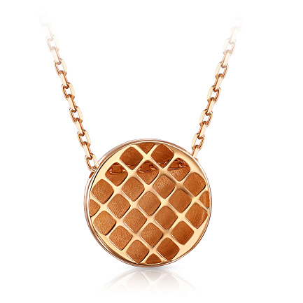 Колье из красного золота