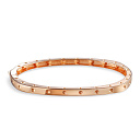 Браслет жесткий из красного золота