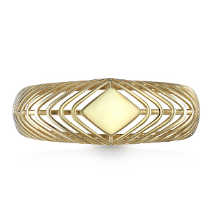 Кольцо из желтого золота