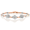 Браслет из красного золота