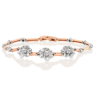 Браслет из красного золота