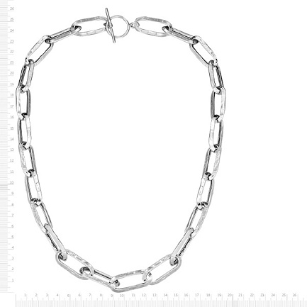 Колье из серебра