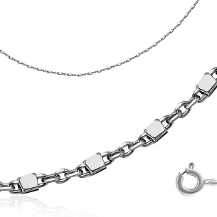 Цепь декоративная из серебра