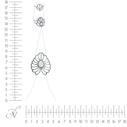 Кольцо из белого золота с бриллиантами