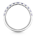 Кольцо из белого золота с бриллиантами