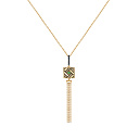 Колье из серебра