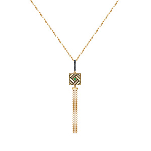 Колье из серебра