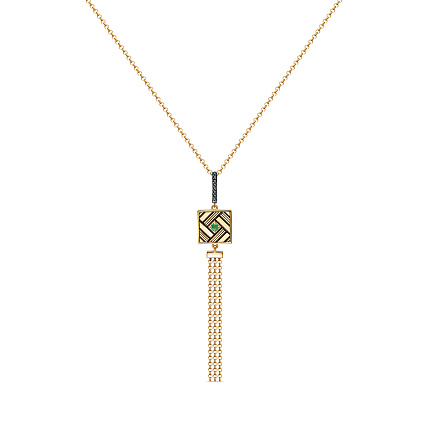 Колье из серебра