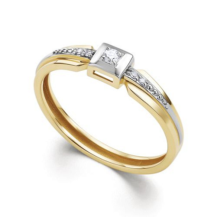 Кольцо из желтого золота