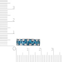 Кольцо из белого золота с бриллиантами