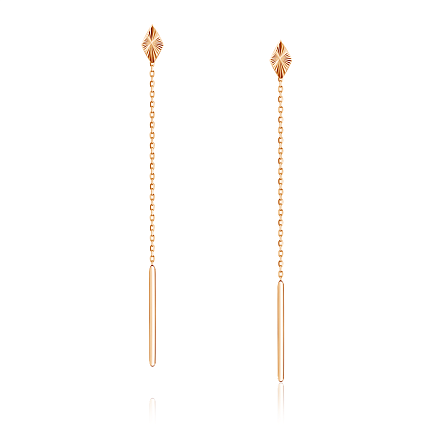 Продевки из красного золота