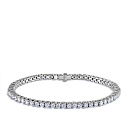 Браслет декоративный из белого золота с бриллиантом