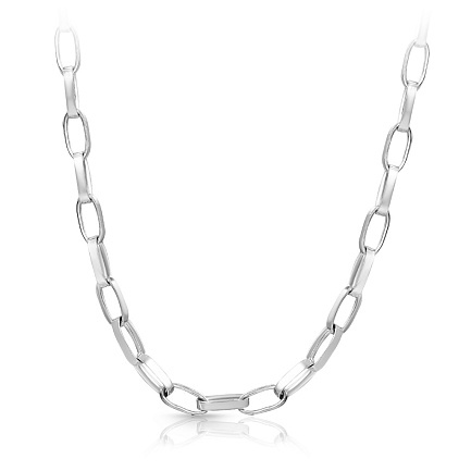 Колье из серебра