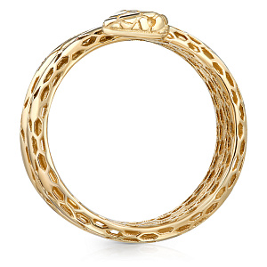 Кольцо из желтого золота