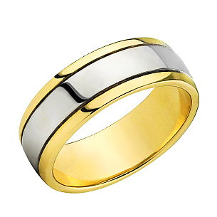 Золотое кольцо обручальное