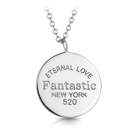 Серебряное колье Eternal love Fantastic New York 520