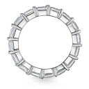 Кольцо из серебра с фианитом