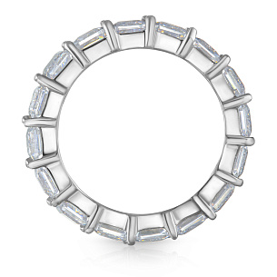 Кольцо из серебра с цирконием