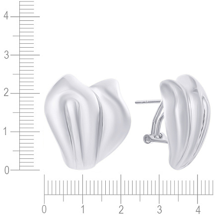 Серьги из серебра