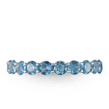 Кольцо из серебра с цирконием