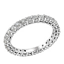 Кольцо из белого золота с бриллиантами