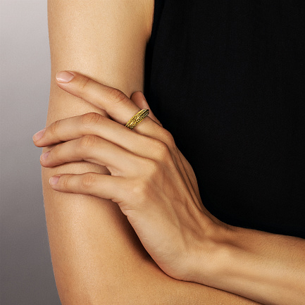 Кольцо из желтого золота