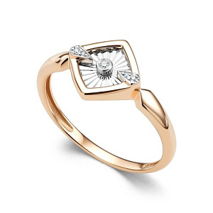 Кольцо из красного золота