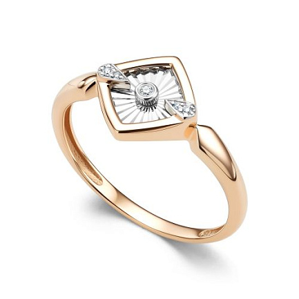 Кольцо из красного золота