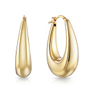 Серьги из серебра с позолотой