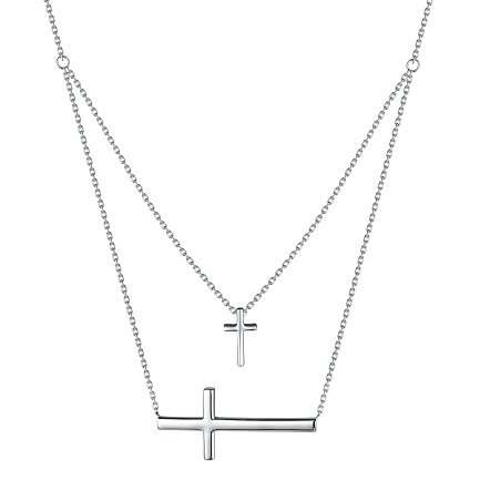 Колье из серебра