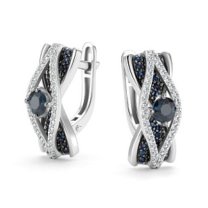 Серьги с английским замком 27321-202