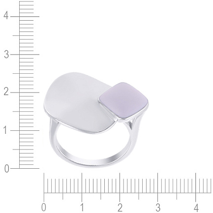 Кольцо из серебра с эмалью