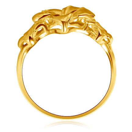 Кольцо из желтого золота