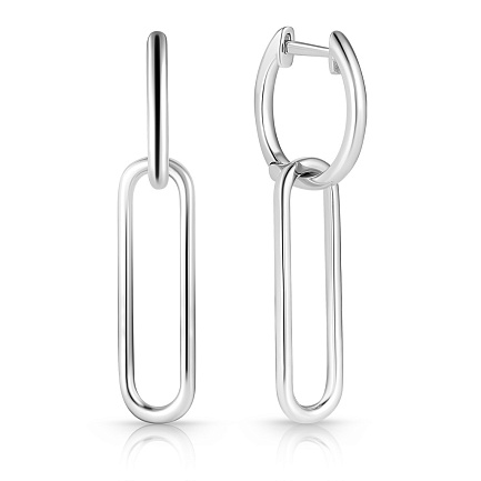 Серьги из серебра