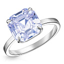 Кольцо из серебра с фианитом