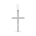 Подвеска из белого золота с бриллиантами