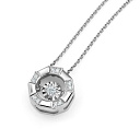 Колье из белого золота