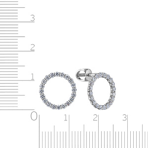 Серьги Пусеты