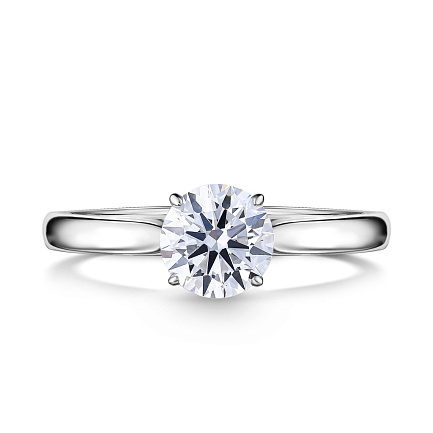 Кольцо из белого золота